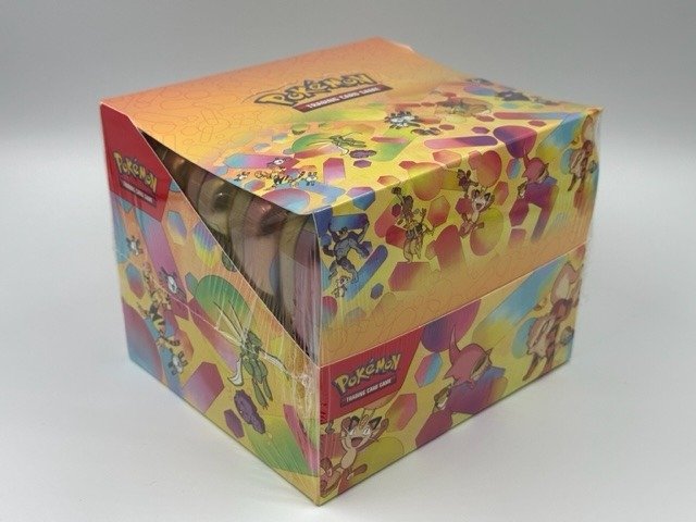 Display 8 mini-tins Pokémon 151