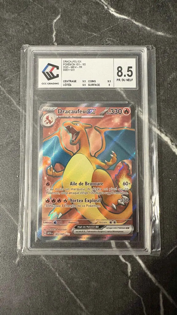 Dracaufeu Mew 183 CCC 8.5