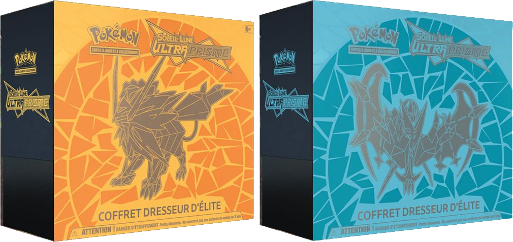 Duo Coffret Dresseur d'élite SL5 - Soleil et Lune - Ultra Prisme