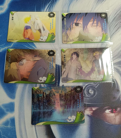 [Naruto] Lot de PR-47, 48, 49, 50, 51 Carte Promo