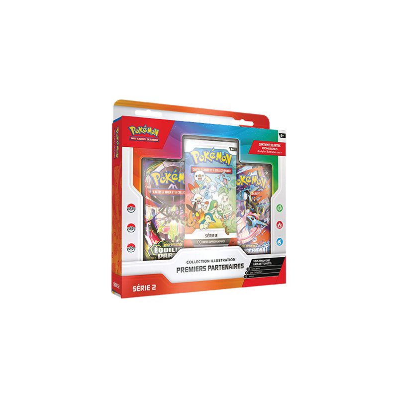 Coffret – Pokémon – Premiers Partenaires – Collection Illustration – Série 2 – 30 Ans
