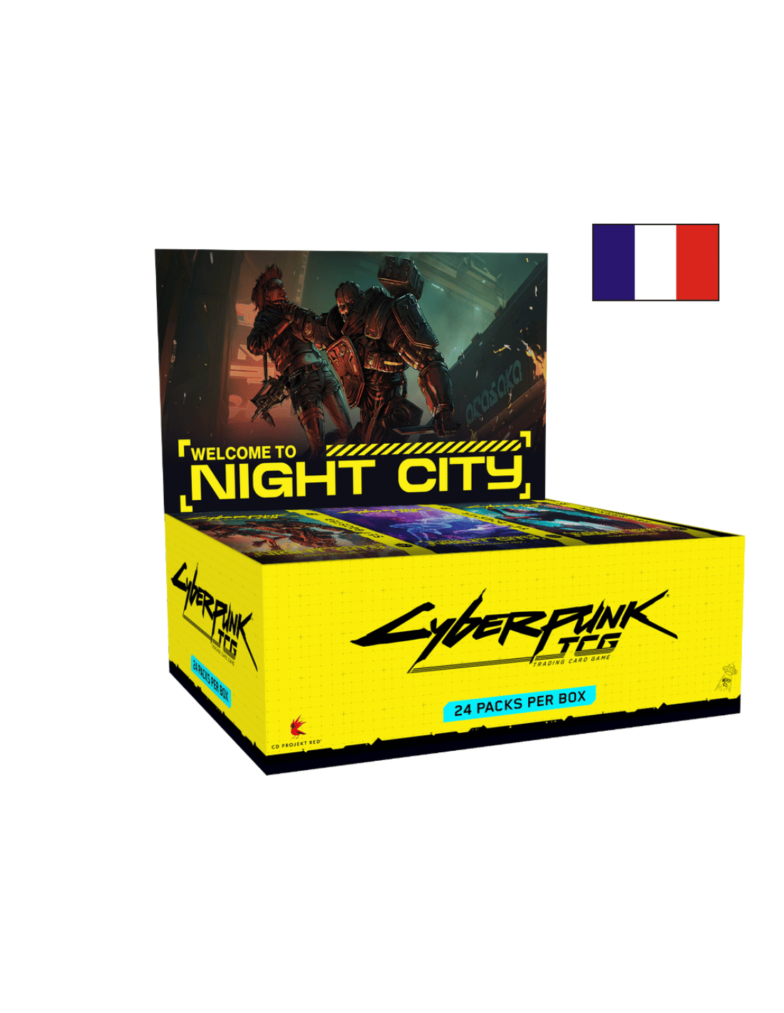 [Précommande] Display Cyberpunk Welcome To night City - 24 boosters - Francais