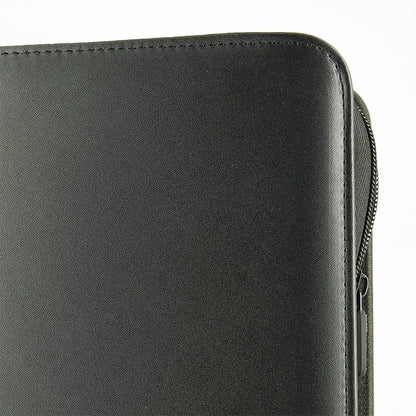 [PHOENIX SHIELD] TOPLOADER Portfolio Deluxe 360 noir - Simili Cuir Zippé