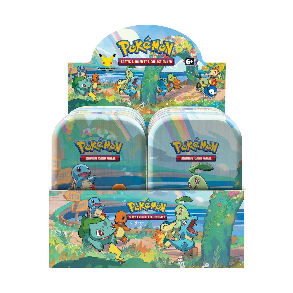 Display 8 mini-tins Pokémon Célébrations (25 ans) 🇫🇷