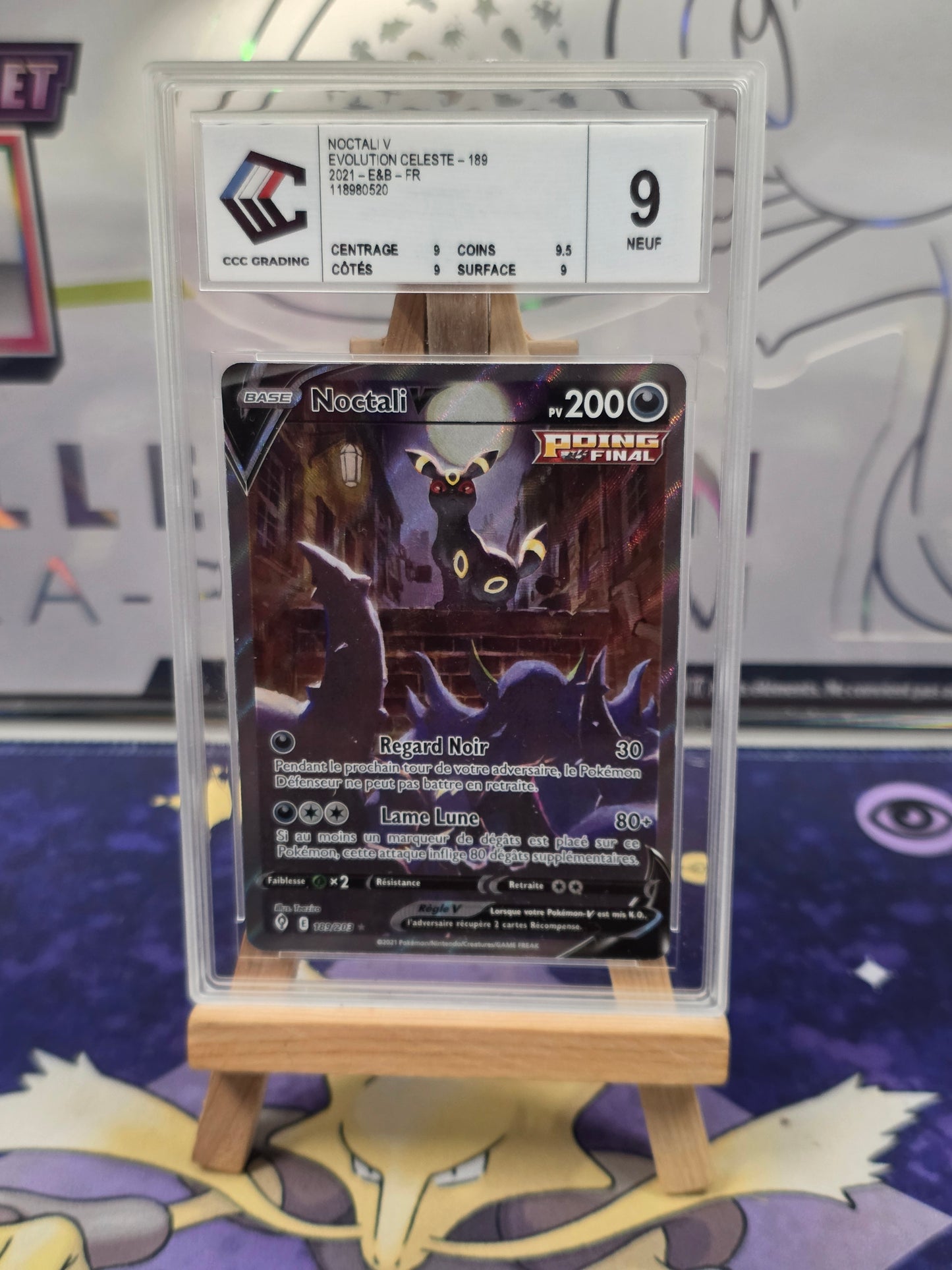 Noctali V Evolution Celeste 189 CCC 9