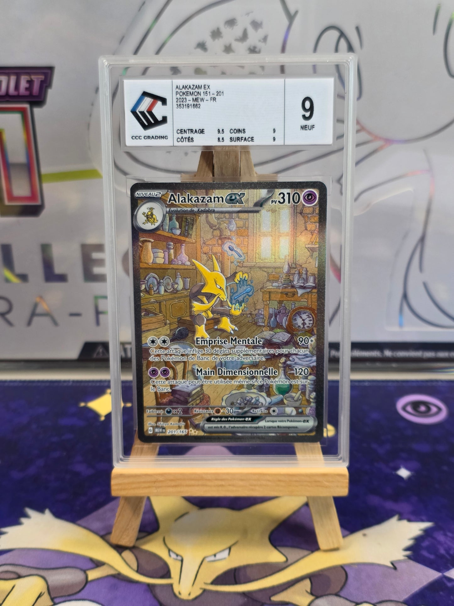 Alakazam MEW 201 CCC 9