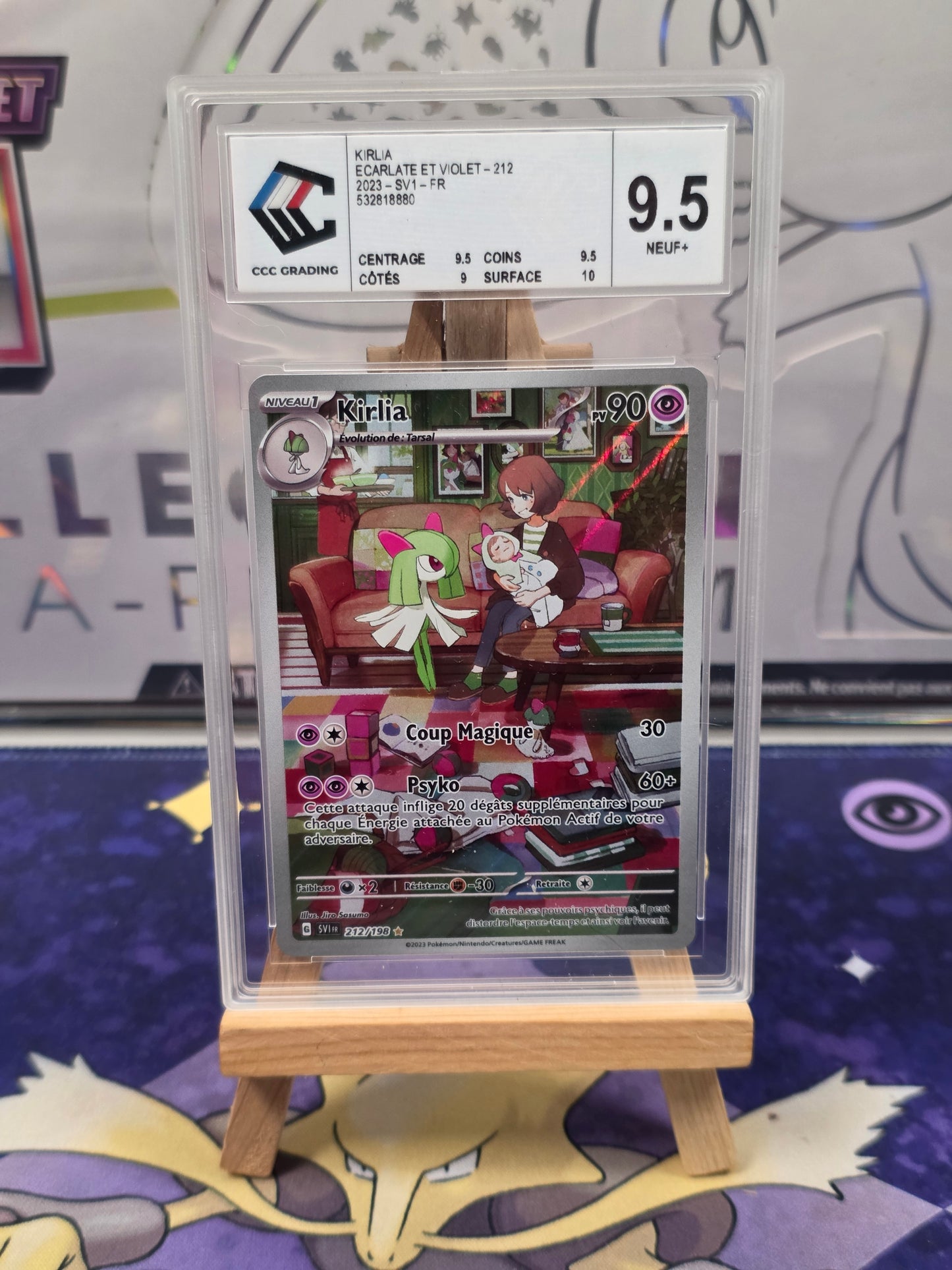 Kirlia SV1 212 CCC 9.5