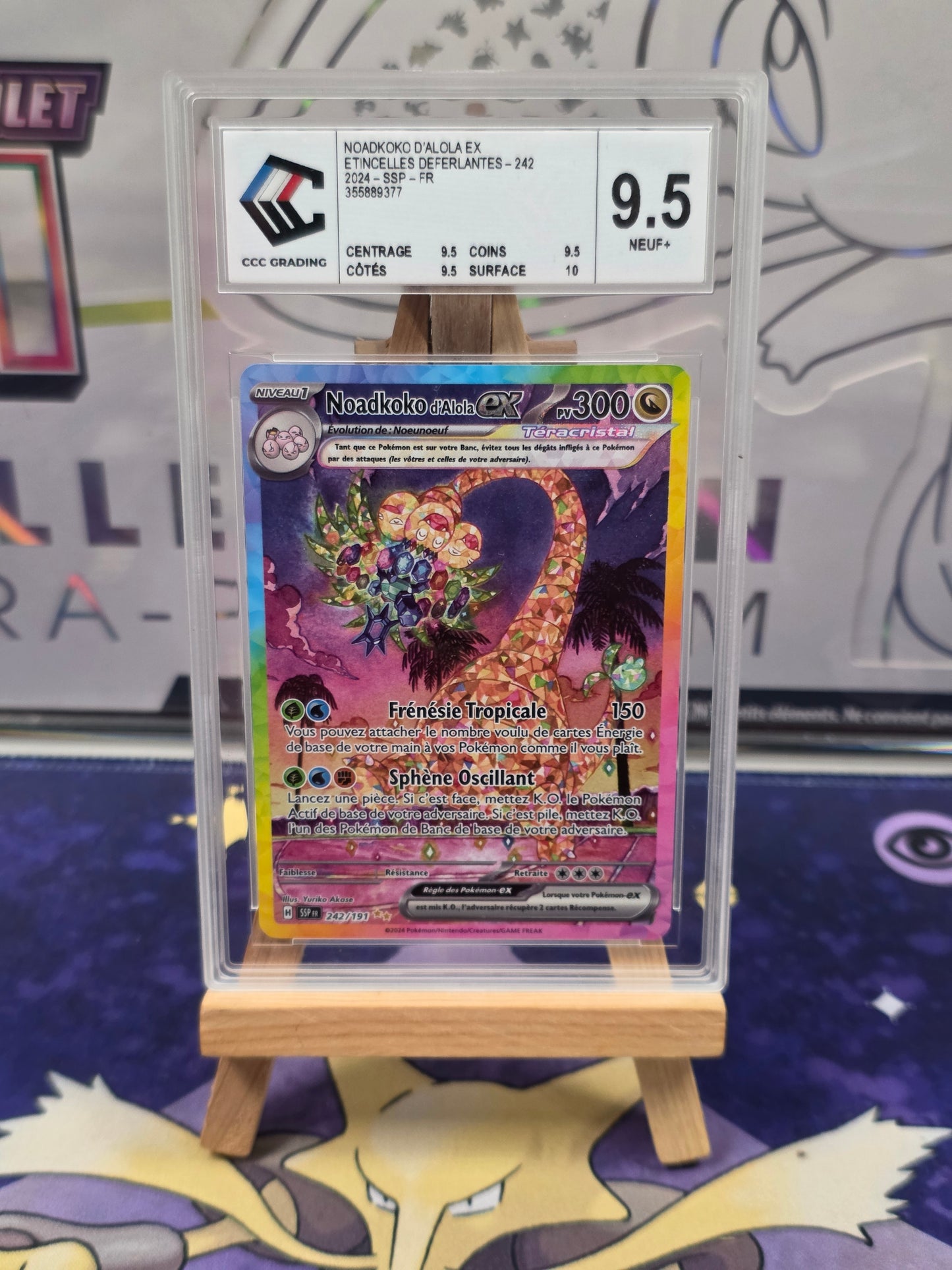 Noadkoko d'alola SSP 242 CCC 9.5