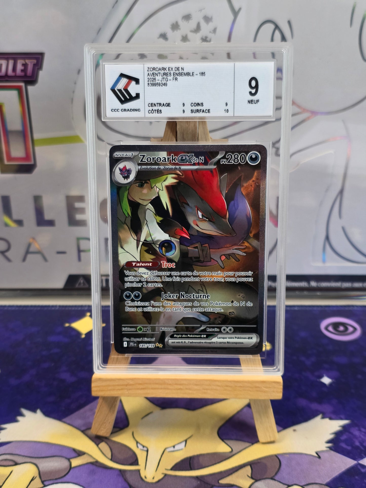 Zoroark de N JTG 185 CCC 9