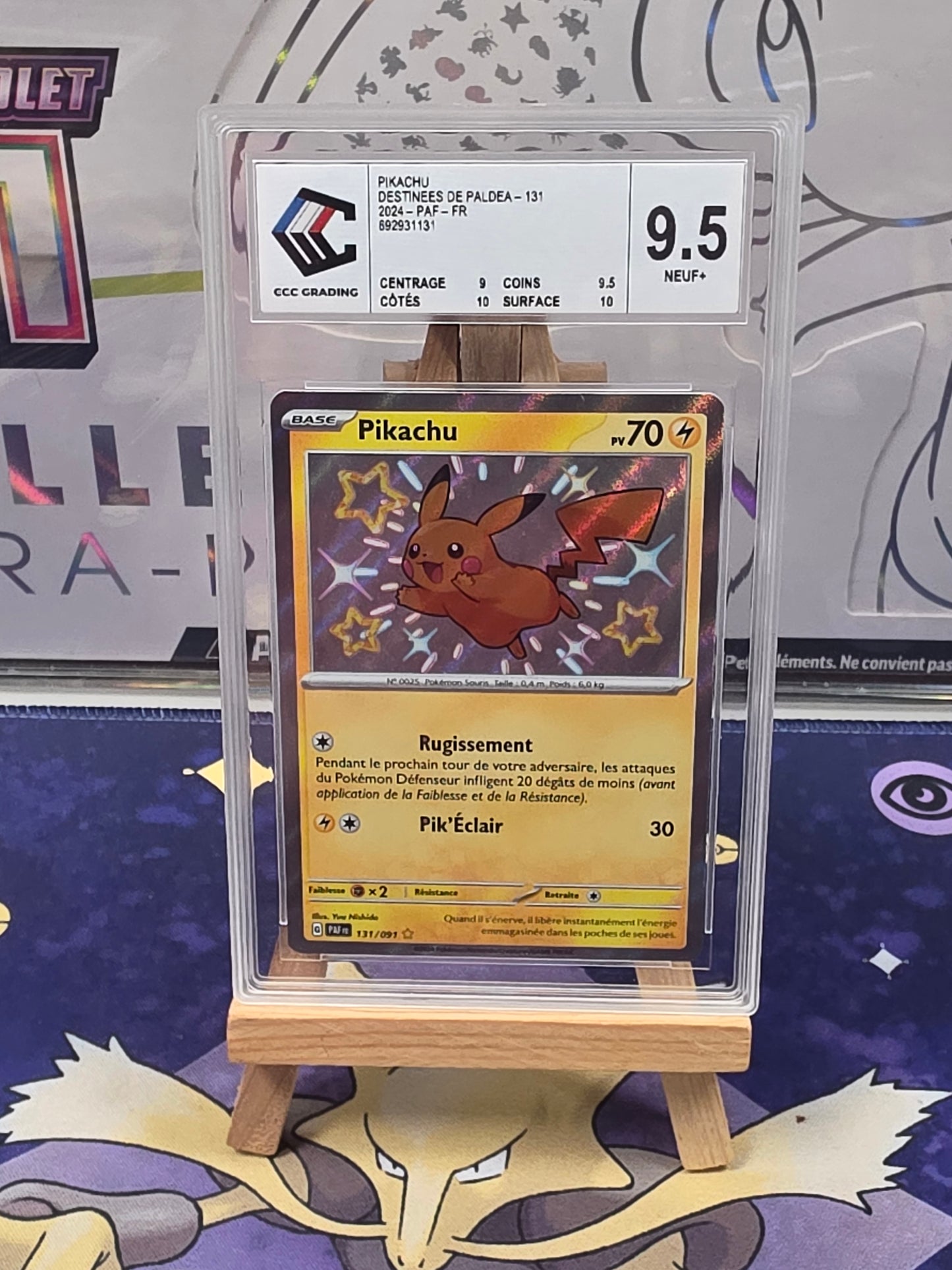 Pikachu PAF 131 CCC 9.5