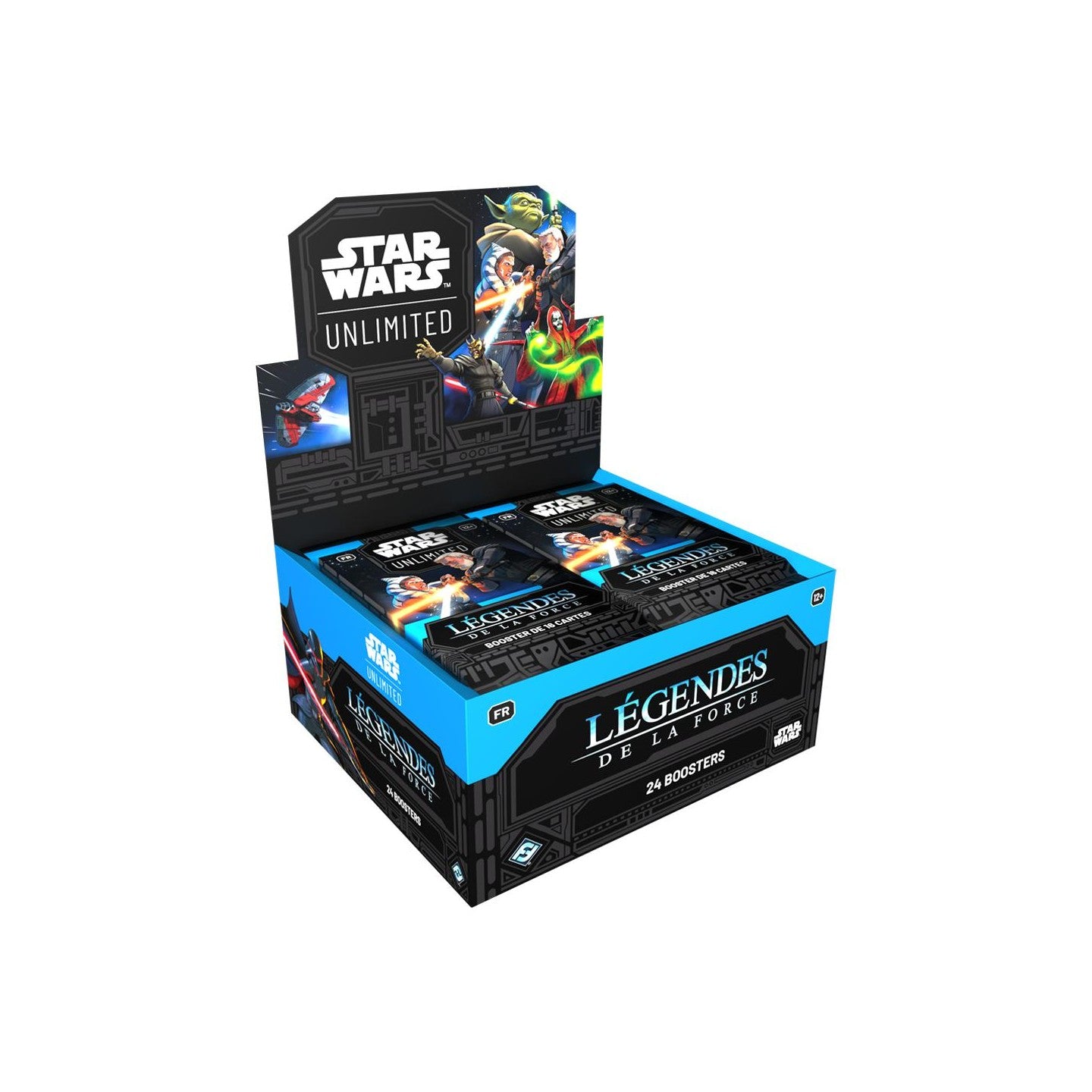 Star Wars Unlimited – Display – Légendes de la Force – Set 5 – Boite de 24 boosters en français